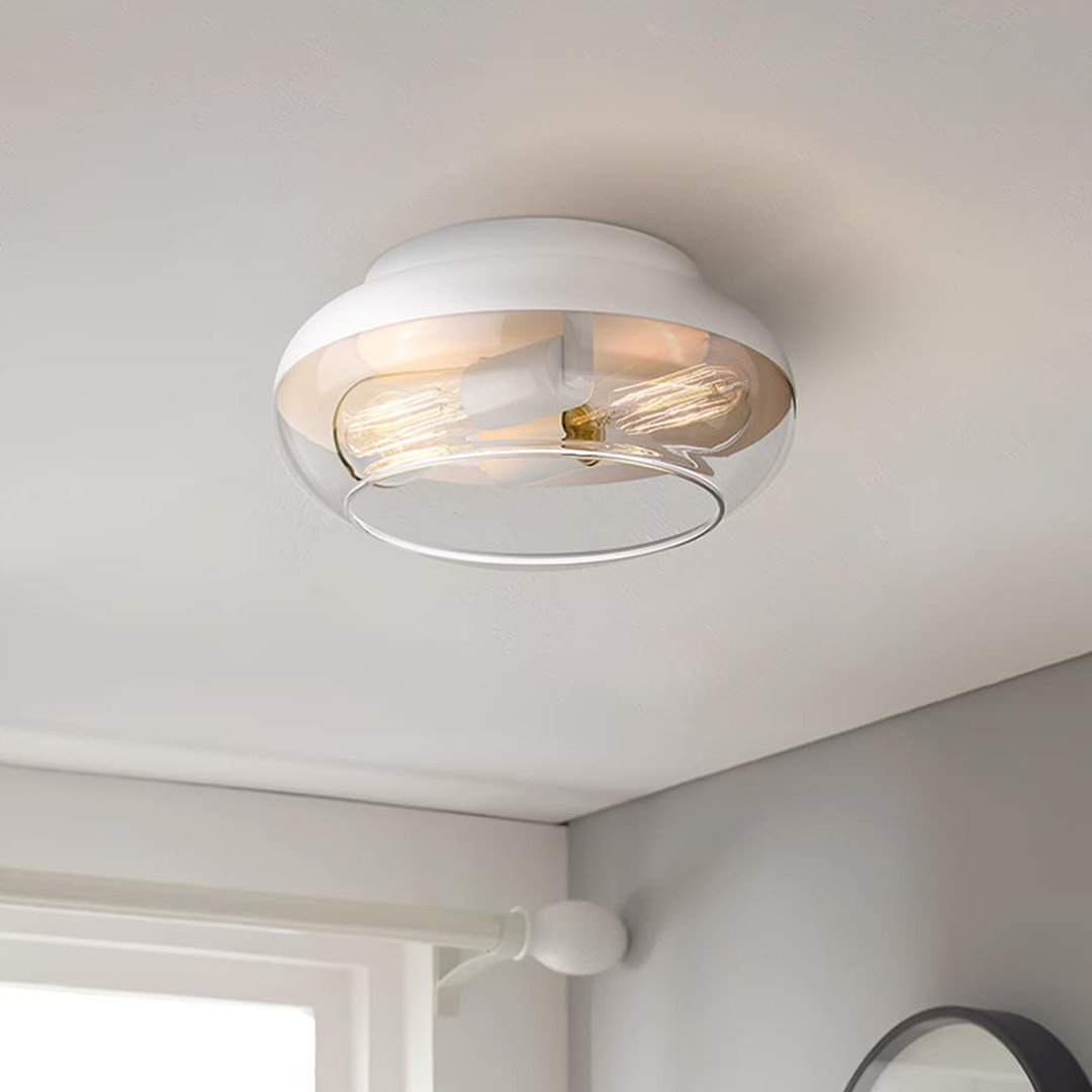 Murell Glass Flush Mount Mercer41 Fixture