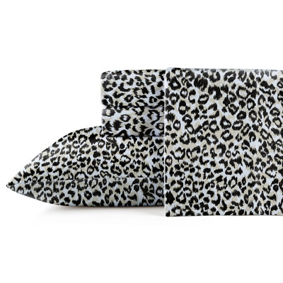 Ensemble de draps 100% coton en flanelle imprimée 180 g / m² Pointehaven