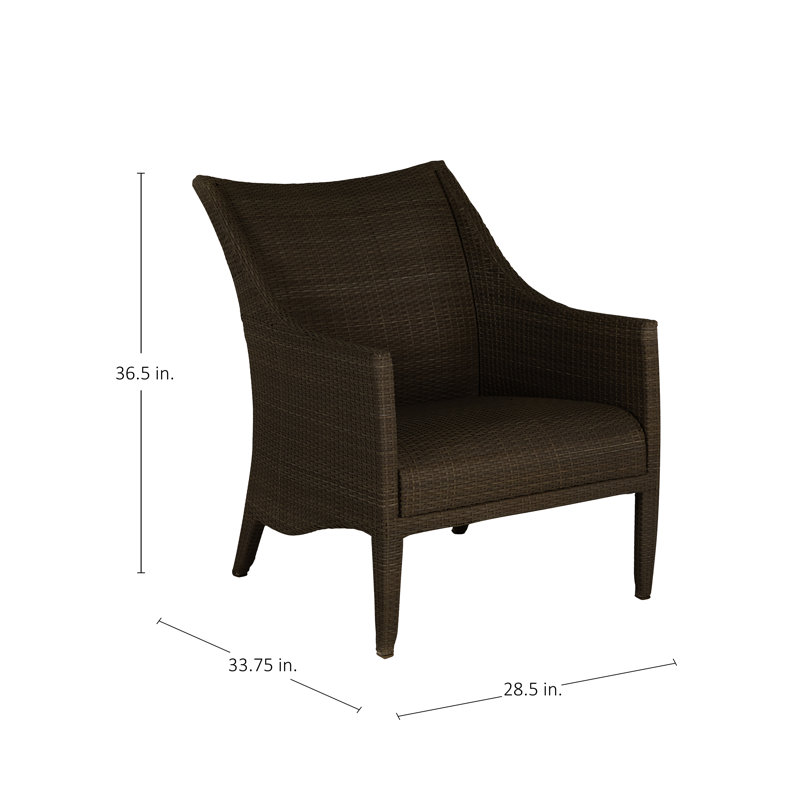 Athena Plus Armchair, Black Walnut