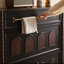 Armoire de rangement rétractable de style français
