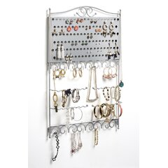 Deluxe Wall Mounted Jewelry Holder