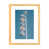 Toile avec cadre en bois beige n'est pas disponible