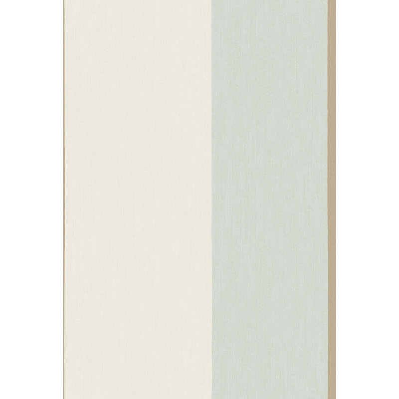 Marly Striped Wallpaper Roll, Duck Egg