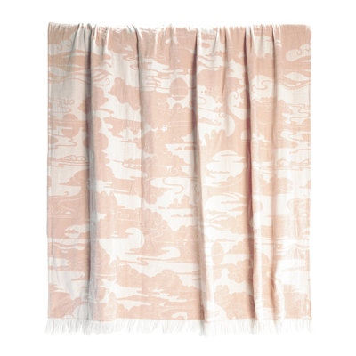 Clouds Hand Woven Throw Blanket