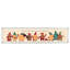 Excuse The Mess Festive Gonks - Print On Wooden Decorative Block