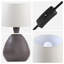 Lampe de table en céramique 14,56 "