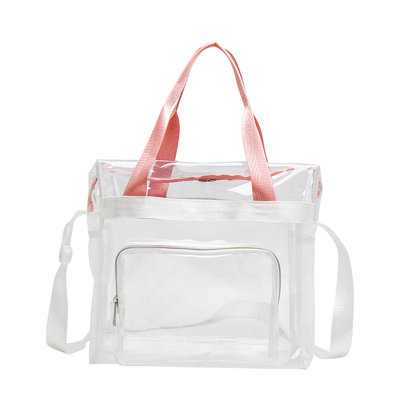 Backpack Handbag Women's PVC Transparent Travel Bag Storage Bag Convenient Swimming Bag Outdoor Beach Bag