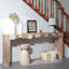 Console rustique en bois manufacturé moderne