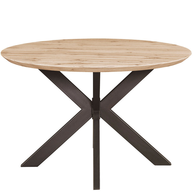Micharl 47" Round Dining Table, Maple