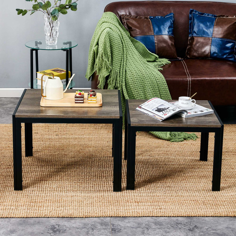 Table basse Sukpreet Nesting, Gris