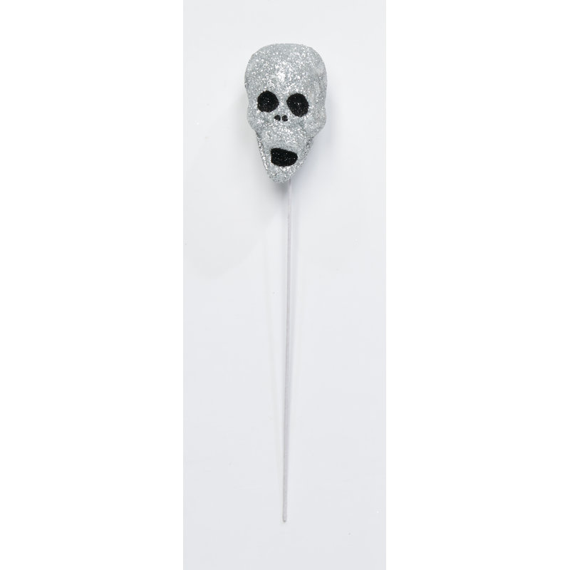 Ensemble de 24 têtes de mort 3 po Halloween