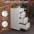 Wood Salon Trolley Cart With 4 Wheels-98847670