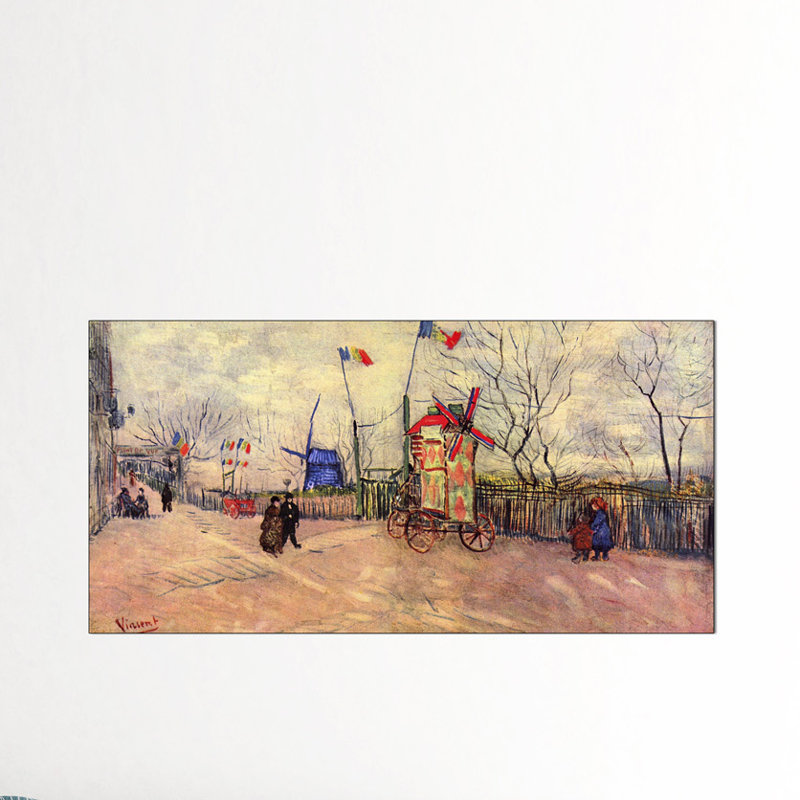 Vincent Van Gogh - Wrapped Canvas Print, 50cm H x 100cm W x 1.8cm D
