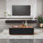Table basse 47 po avec 4 tiroirs faits à la main pour un grand espace de rangement-1079876094