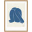 «Head Down II Royal» par Rocket Jack, reproduction d'art sur toile encadrée