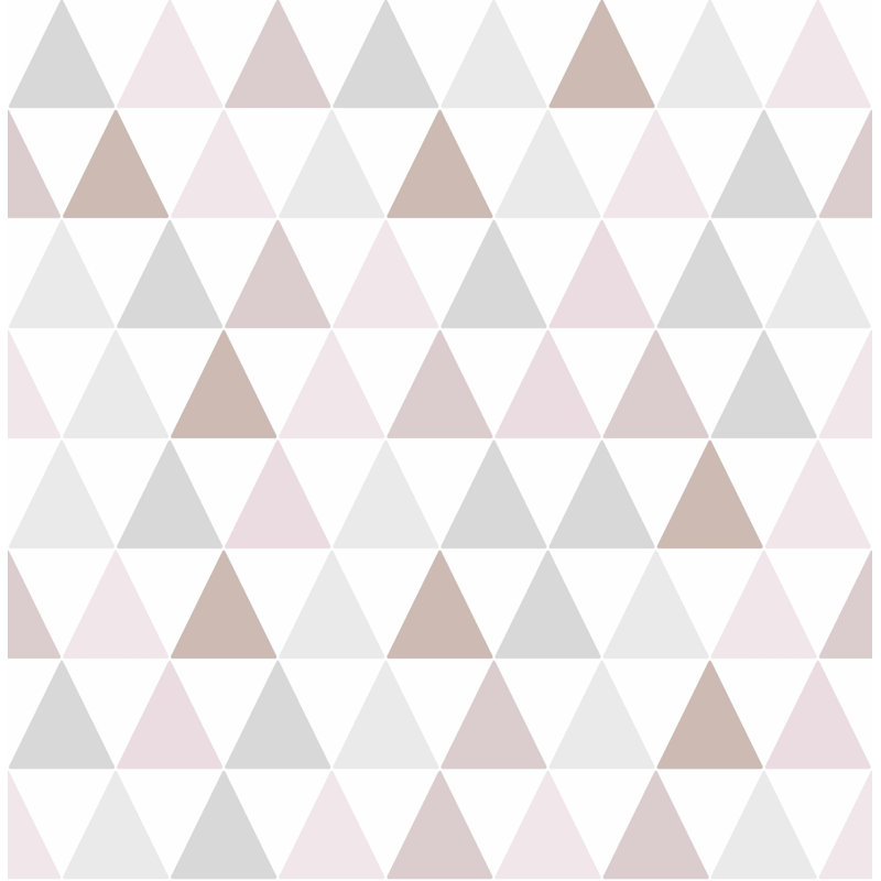 Superfresco Easy Tarek Geometric Wallpaper, Rose Gold