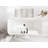 Dezra 59'' x 30.7'' Freestanding Soaking Bathtub-12152655