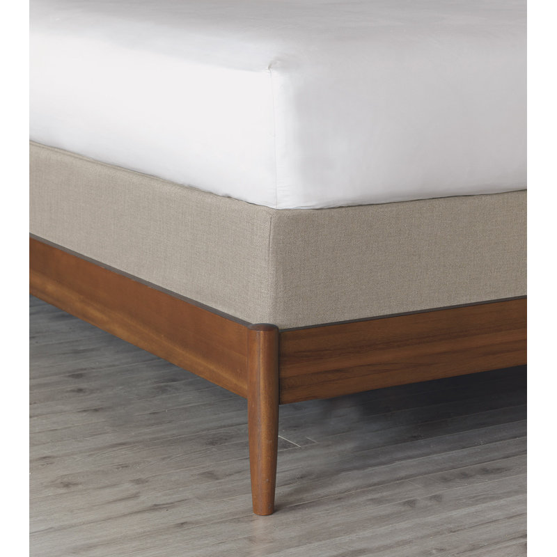 Laurel Linen Box Spring Cover, King