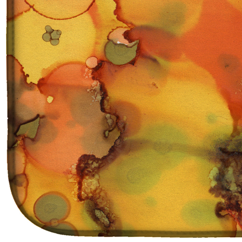 Tapis de séchage abstrait