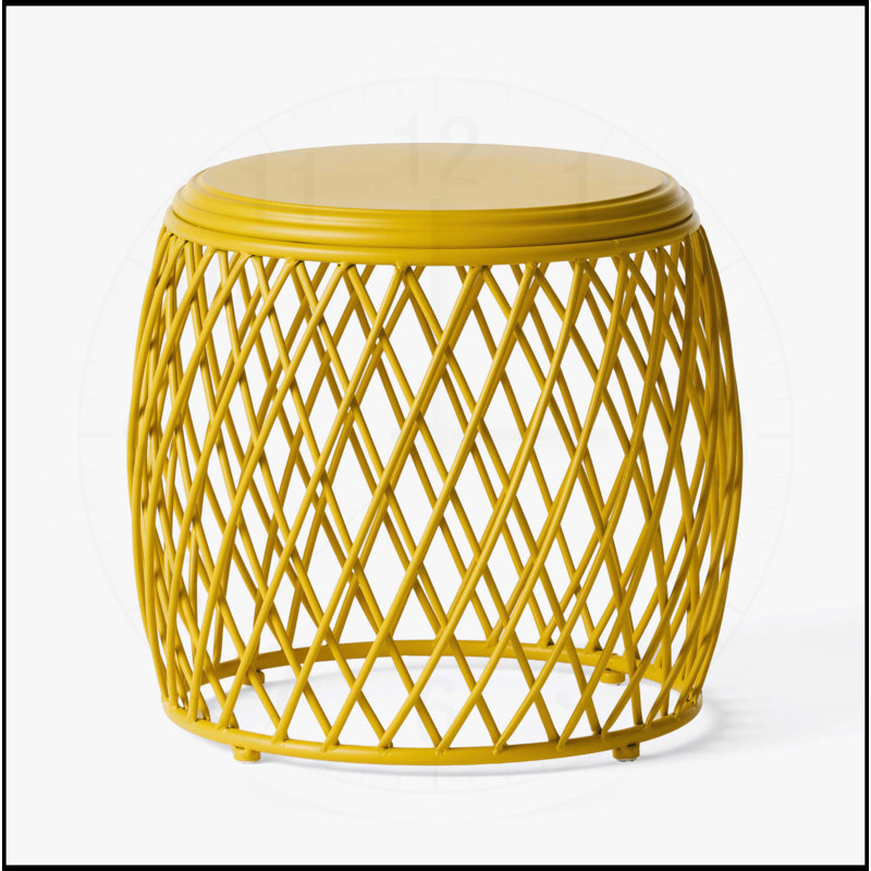 TABLE D'APPOINT 19,75 ALAMERAS, Jaune