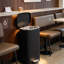 Sleek Black 50L Soft-Close Steel Pedal Kitchen Bin