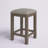 Keena Upholstered Wood Counter Stool