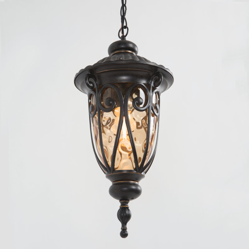 Massey Outdoor Hanging Lantern, Incandescent