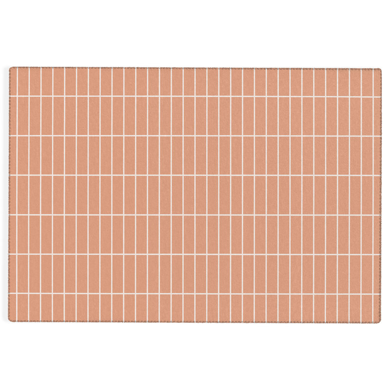 Tapis rectangulaire Keyla avec envers antidérapant, Rectangle 8 pi x 10 pi