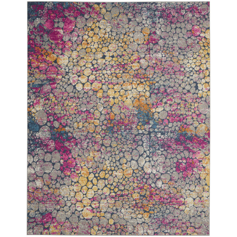 Tapis jaune Arvo, Rectangle 9 pi x 12 pi