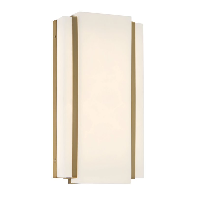 Mercer41 Tanzac Soft Brass Led Led Light Wall Mount