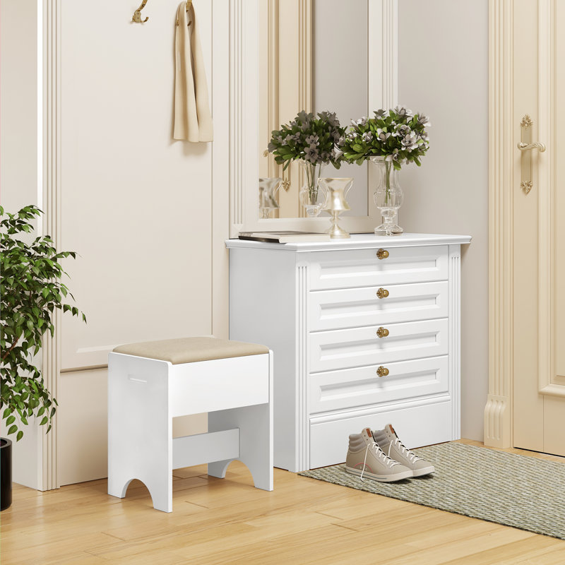 Manufactured Wood Accent Stool