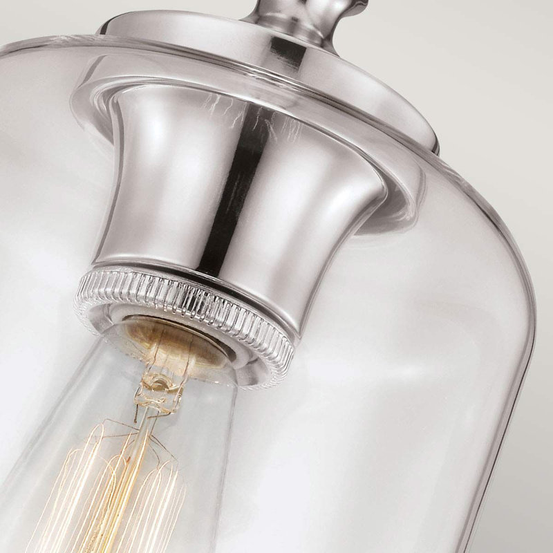 Tibbetts 1 - Light Pendant, Polished Nickel