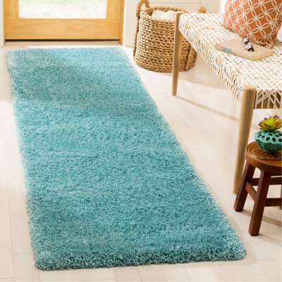Schmitt Shag Performance Solid Color Rug
