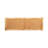 Coastal Tiered Rattan Entry Console Table