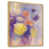 Toile naturelle avec cadre flottant