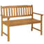 Banc de jardin en bois Bukhari
