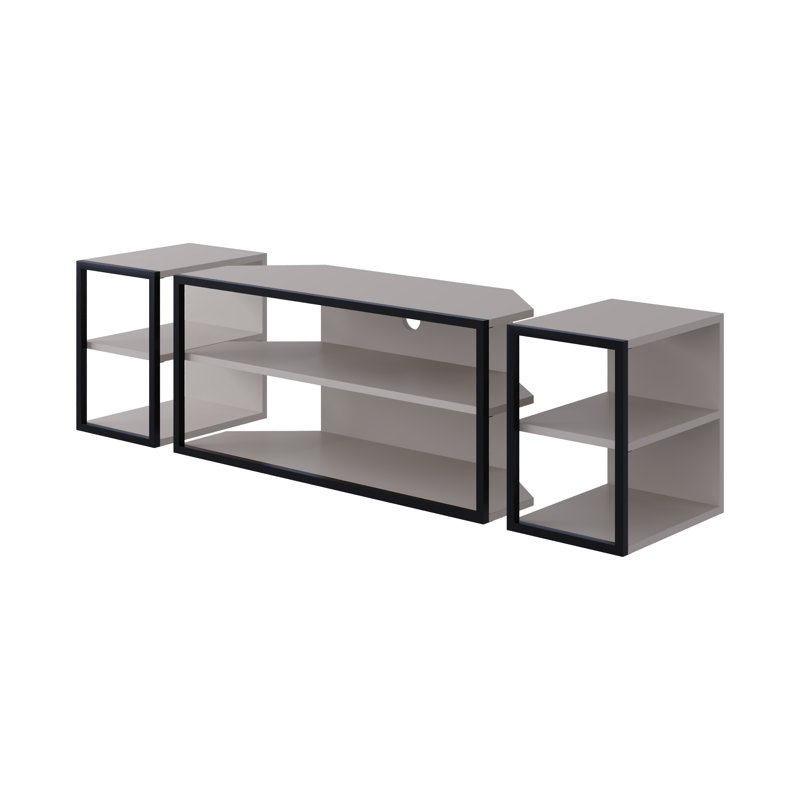Atanaska TV Stand for TVs up to 43", Light Mocha