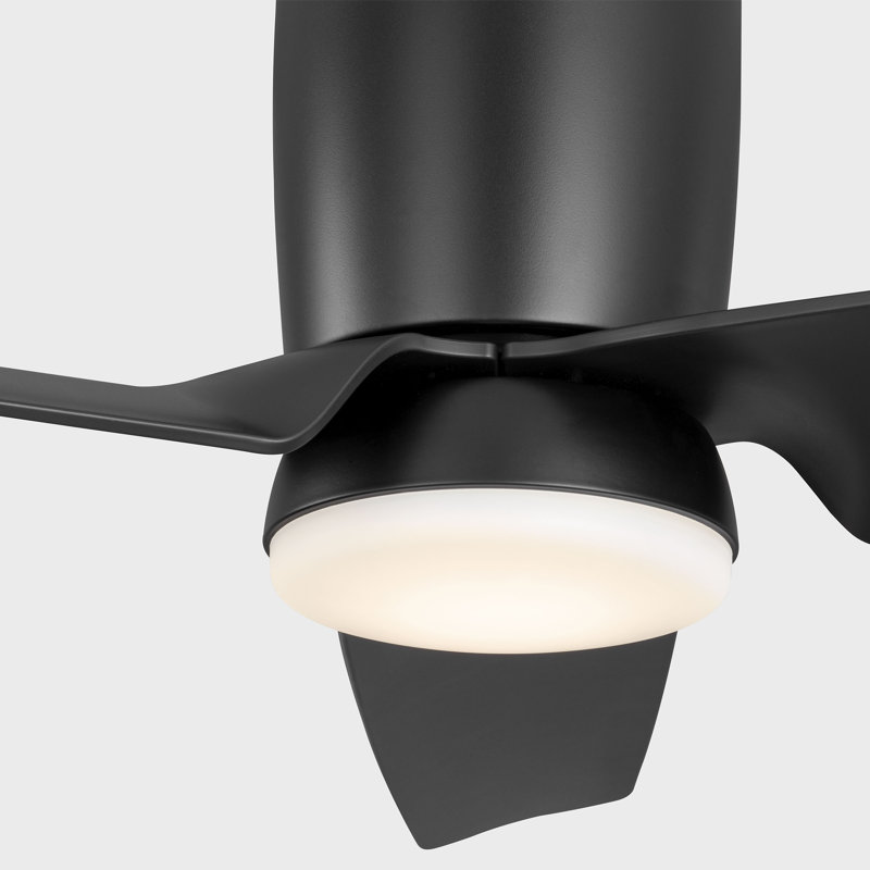 Colgin 56 Hugger LED LED Flush Mount Ceiling Fan