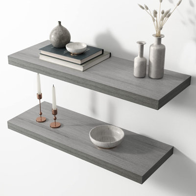 Elbur Manufactured Wood Floating Shelves 
