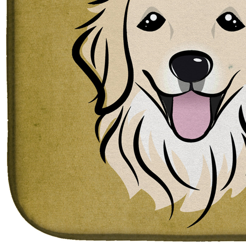 Tapis de séchage pour chien récupéré live