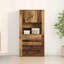 Highboard 80 X 33 X 150 Cm Engineered Wood-1590983985