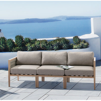 Suzuyo Weatherproof Indoor And Outdoor Modular Sofa by Ebern Designs