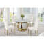 Ensemble de 2 chaises de salle à manger rembourrées Modern Velvet-356561232-356561238