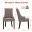 Chaise d'appoint rembourrée Amelia-964012064
