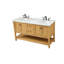 Ensemble de meuble-lavabo double 60 po Bonsai-18403352