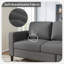 78" Upholstered Sofa With Ottoman-240646831