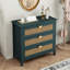 Armoire à 3 tiroirs avec naturel, idéale pour la chambre à coucher qui ajoute du caractère à la pièce-1240165105-1240165111