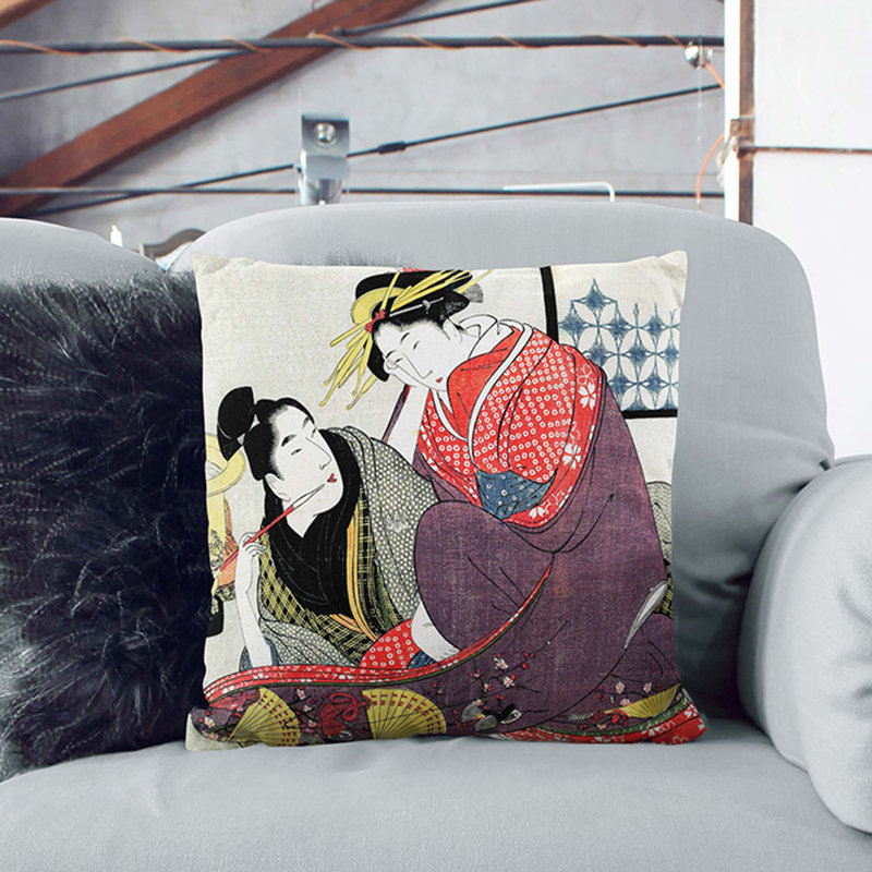 Square Cushion, 55cm H x 55cm W x 20cm D