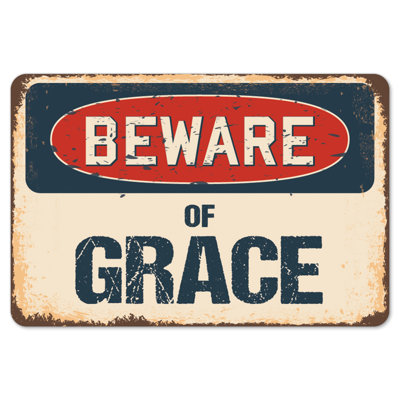 Decal-Grace_Beware Of Grace