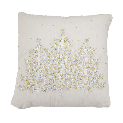 Atalee Bowery Sequined Throw Pillow